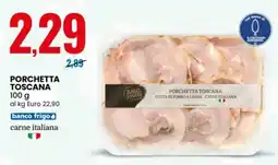 Eurospin Amo essere porchetta toscana offerta