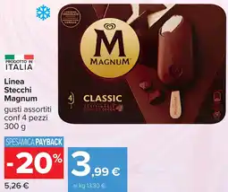 Carrefour Linea Stecchi Magnum offerta
