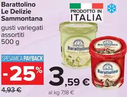 Carrefour Barattolino Le Delizie Sammontana offerta