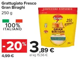 Carrefour Grattugiato Fresco Gran Biraghi offerta