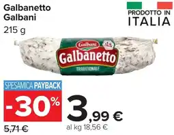 Carrefour Galbanetto Galbani offerta