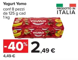 Carrefour Yogurt Yomo offerta