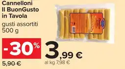 Carrefour Cannelloni Il BuonGusto in Tavola offerta