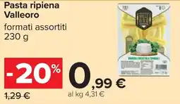 Carrefour Pasta ripiena Valleoro offerta