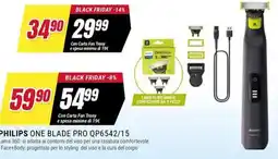 Trony PHILIPS ONE BLADE PRO QP6542/15 offerta
