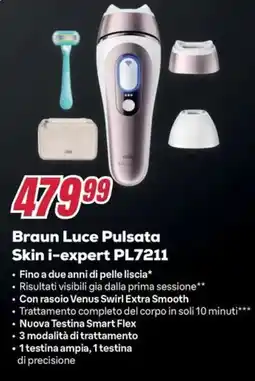 Trony Braun Luce Pulsata Skin i-expert PL7211 offerta