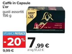 Carrefour Caffè in Capsule L'or offerta