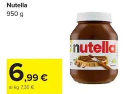 Carrefour Nutella offerta
