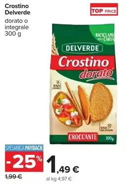 Carrefour Crostino Delverde offerta