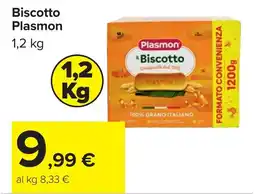 Carrefour Biscotto Plasmon offerta