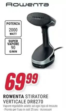 Trony ROWENTA STIRATORE VERTICALE DR8270 offerta
