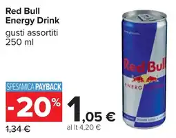 Carrefour Red Bull Energy Drink offerta