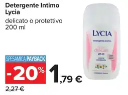 Carrefour Detergente Intimo Lycia offerta