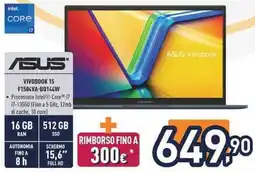 Unieuro ASUS VIVO800K 15 F1504VA-B0144W offerta