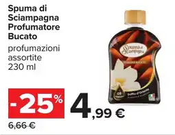 Carrefour Spuma di Sciampagna Profumatore Bucato offerta