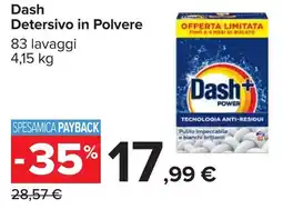 Carrefour Dash Detersivo in Polvere offerta