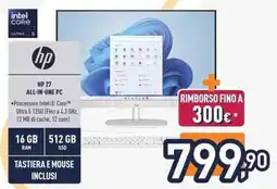 Unieuro HP 27 ALL-IN-ONE PC offerta