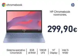 Unieuro HP Chromebook 14ANF0018NL offerta