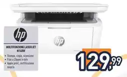 Unieuro hp MULTIFUNZIONE LASERJET M140W offerta