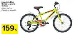 Carrefour Mountain Bike Bimbo Legnano Ciclope offerta