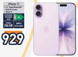 Unieuro iPhone 17 offerta