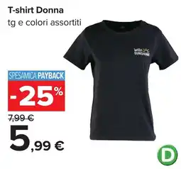 Carrefour T-shirt Donna offerta