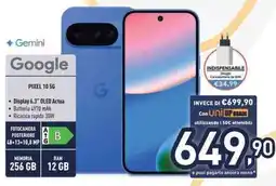 Unieuro Google PIXEL 10 5G offerta