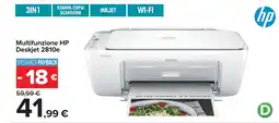 Carrefour Multifunzione HP Deskjet 2810e offerta