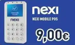 Unieuro Nexi mobile pos offerta