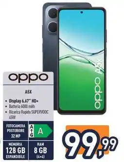 Unieuro oppo A5X offerta