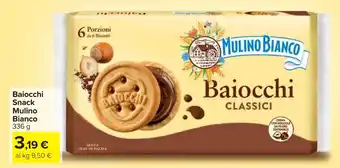 Carrefour Baiocchi Snack Mulino Bianco offerta
