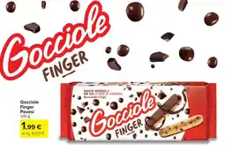 Carrefour Gocciole Finger Pavesi offerta