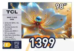 Unieuro TCL SMART TV QLED 98P8K offerta