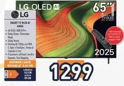 Unieuro LG SMART TV OLED AI 65B56 offerta