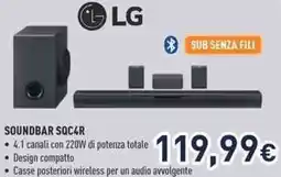 Unieuro LG SOUNDBAR SQC4R offerta