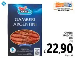 Spazio Conad Gamberi argentini ARBI offerta