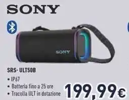 Unieuro SONY SRS-ULT50B offerta