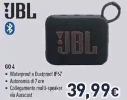 Unieuro JBL GO 4 offerta