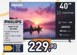 Unieuro PHILIPS SMART TV LED 40PFS6000 offerta