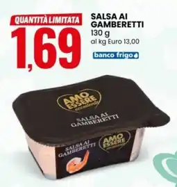 Eurospin Amo essere salsa ai gamberetti offerta