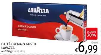 Ecu Discount Lavazza Caffè Crema & Gusto 4 x 250g offerta
