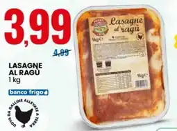 Eurospin Lasagne al ragu offerta
