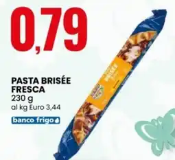 Eurospin Pasta brisée fresca offerta