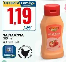 Eurospin Salsa rosa offerta