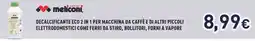 Unieuro Meliconi decalcificante eco 2 in 1 per macchina da caffè offerta
