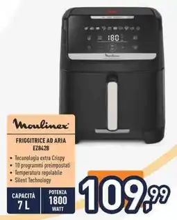 Unieuro Moulinex FRIGGITRICE AD ARIA EZ8428 offerta