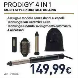 Unieuro Bellissima prodigy 4 in 1 multi styler digitale ad aria offerta