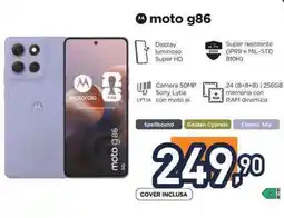 Unieuro motorola moto g 86 offerta
