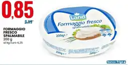 Eurospin Land formaggio fresco spalmabile offerta
