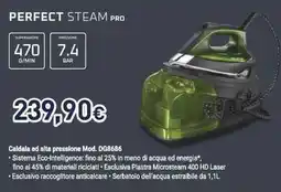Unieuro Rowenta perfect steam pro Caldala ad alta pressione Mod. DG8686 offerta